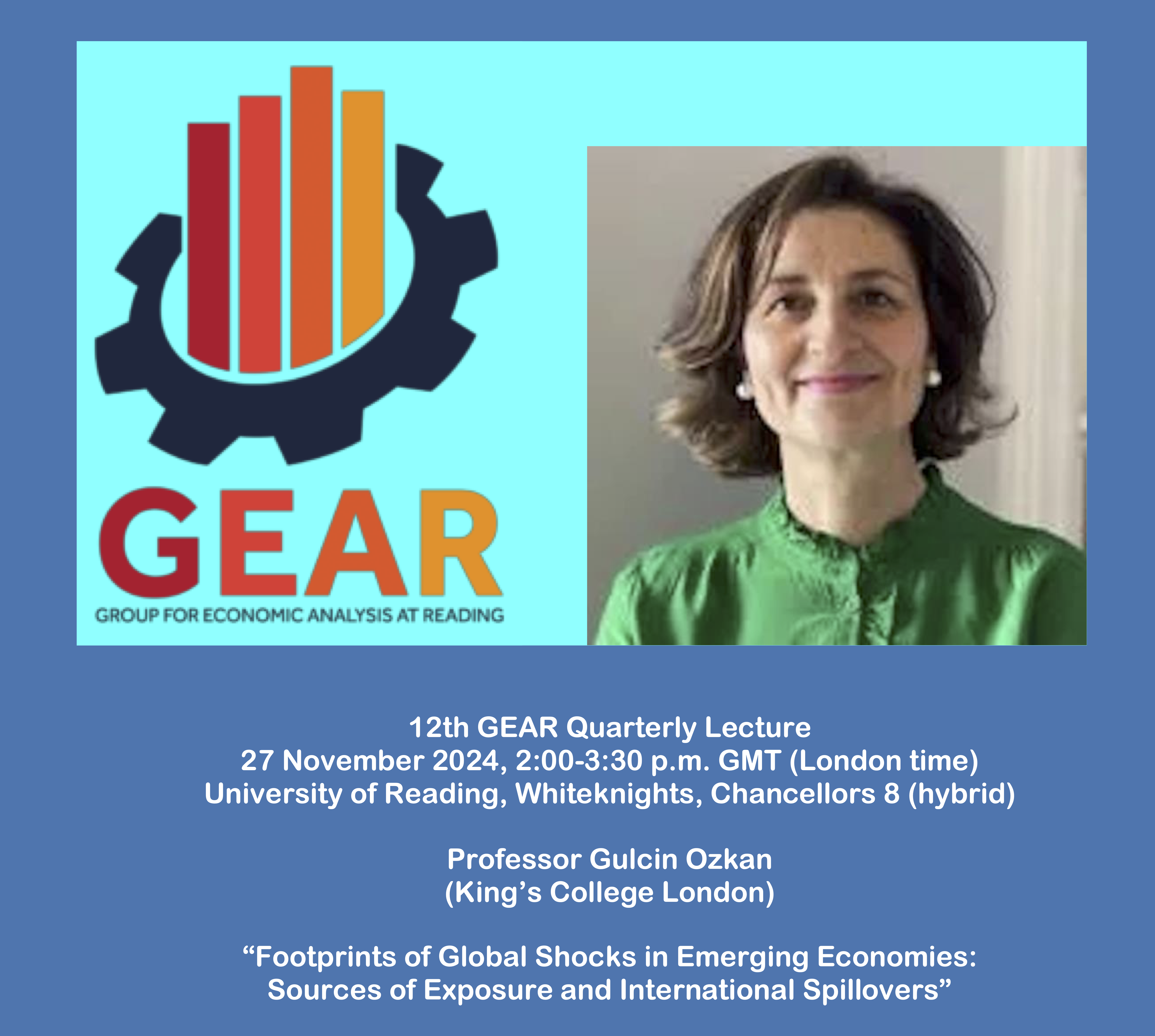 12th GEAR quarterly lecture
